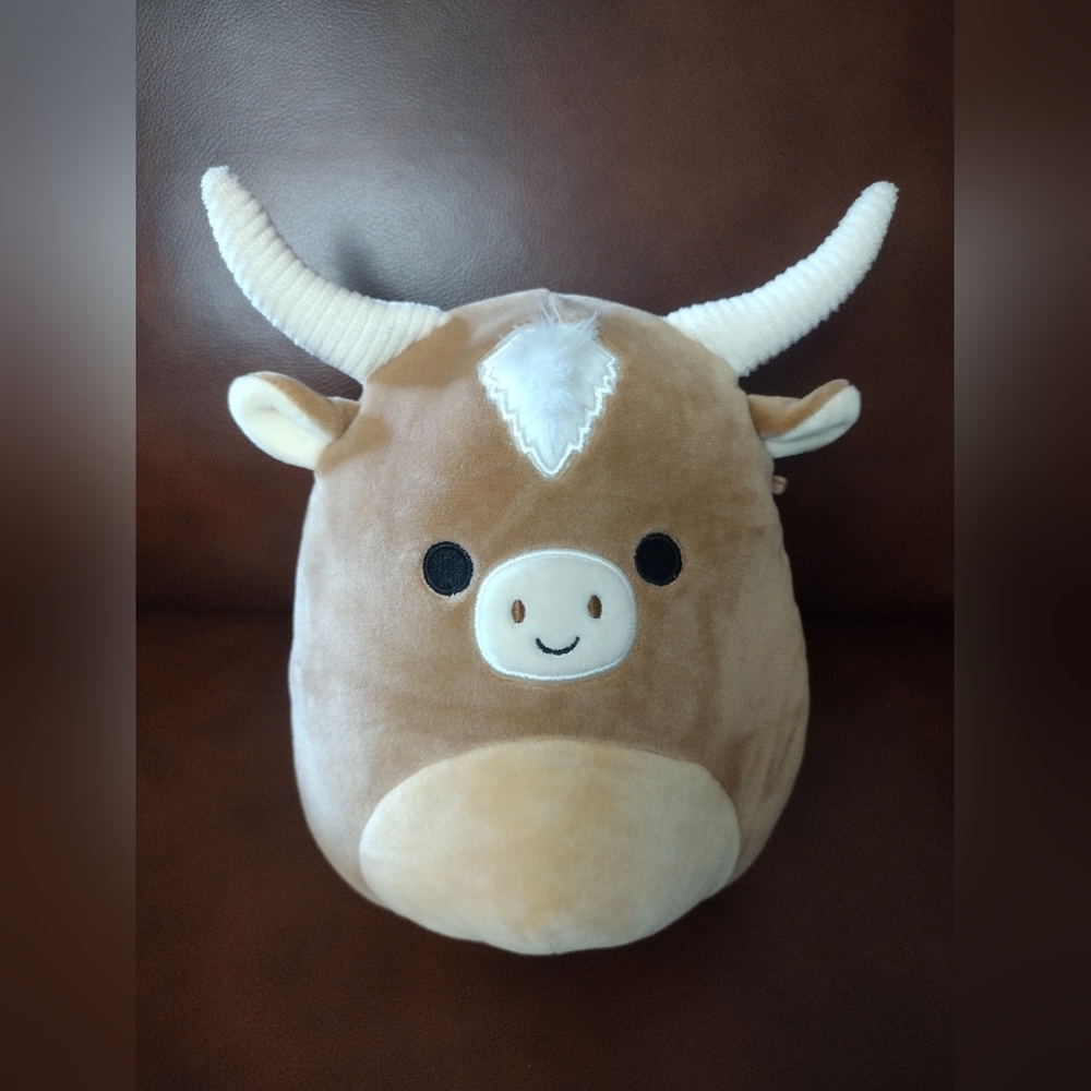 Original Squishmallows Wilfred Highland Longhorn Cow - Picture 1 of 6